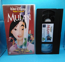 Mulan Walt Disney Classics PAL VHS Video Tape