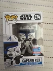 Funko Pop! Captain Rex #274 Star Wars NYCC  2018 Shared