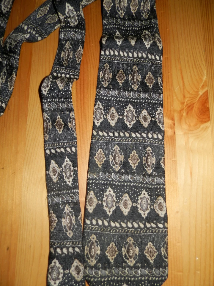 CORBATA JAEGER 100% SEDA EN TONOS AZUL Y MARRÓN Foto 3 de 4