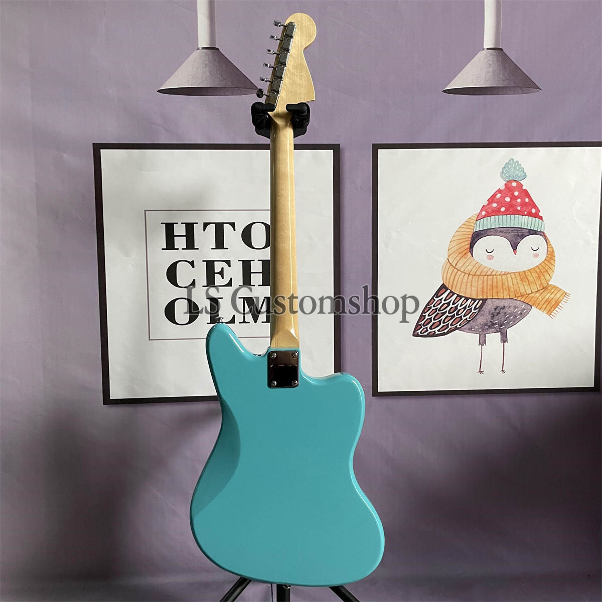 Custom Shop Left Handed Kurt Cobain Jaguar Electric Guitar
