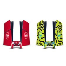 ARSENAL FC 2023/24 CREST KIT VINYL SKIN FOR PS5 SLIM DIGITAL EDITION BUNDLE