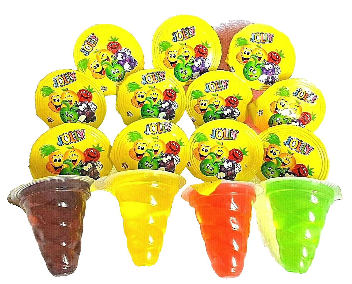 JELLY CONES TIK TOK CHALLENGE FRUIT JELLIES KID PARTY BAGS SWEETS
