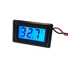 Thermometer Celsius Degree LED Display Digital Temperature Meter Gauge C/F PC