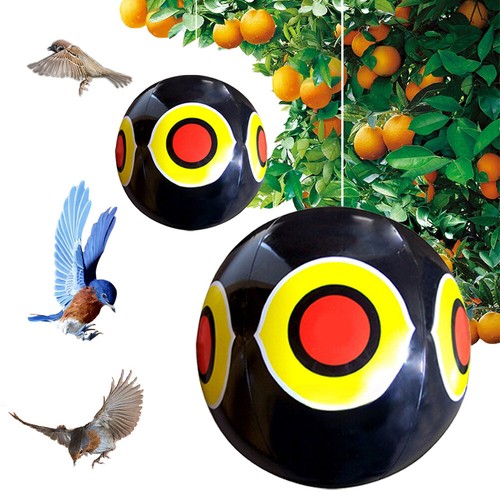40CM Terror Eye To Scare Birds Anti Bird Inflatable Repeller for Garden Outdoors - Picture 20 of 24