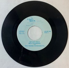 REV FLEMMING AND THE YOUNG HARMONETTS He's My Rock/Soon And Very Soon~Lazy Moon REV FLEMMING AND THE YOUNG HARMONETTS He's My Rock/Soon And Very Soon~Lazy Moon