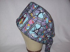 Men/Women Surgical Scrub Cap Lined Holiday 100 Cotton