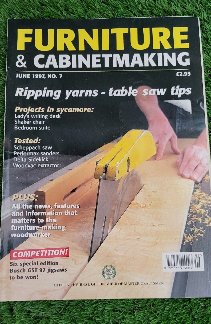 Vintage Woodworking Magazines Furniture & Making eBay