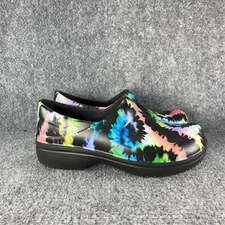 Crocs Clogs Shoes Womens 8 Tie Dye Neria Pro Work Slip Resistant Career Comfort