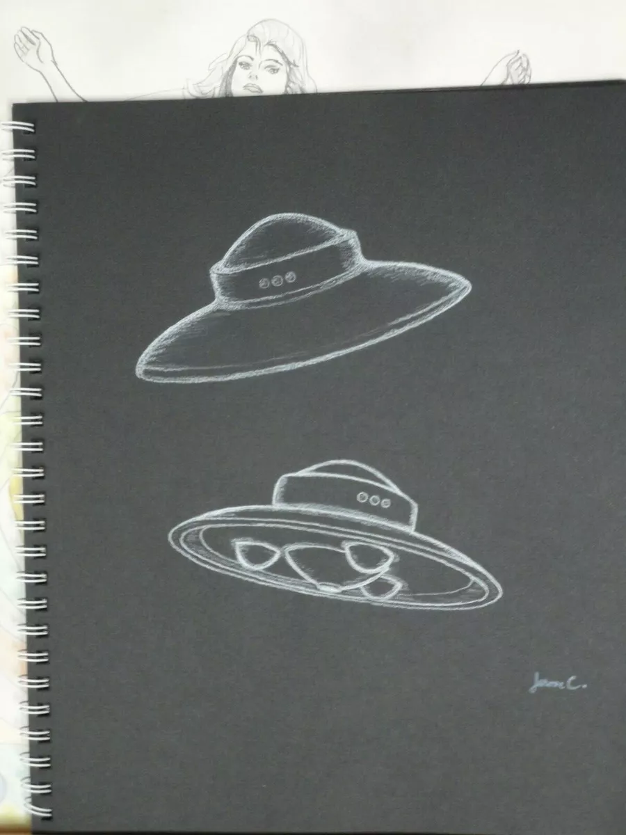 How to Draw an Alien Spaceship (Very Easy) 