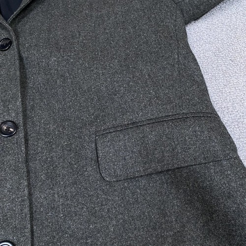 Norse Projects Emilia Wool Flannel Damen Mantel Blazer Grau Gr. 38 - Bild 9 von 14