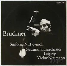 VACLAV NEUMANN BRUCKNER SYMPHONY NO.1 ETERNA STEREO 825621 NM