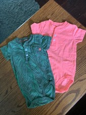 Carters Baby Boy Bodysuits Size 9 Months