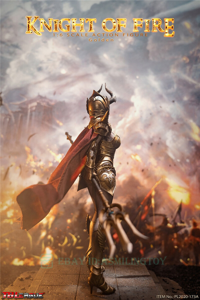 TBLeague PL2020-173A Knight of Fire Golden 1/6 Scale Action Figure