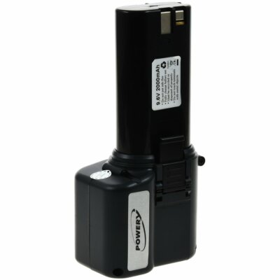 Akku für AEG Bohrschrauber ABSE13 (2. Generation) 9,6V 2000mAh/19,2Wh NiMH Schwa