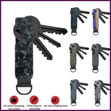 Key Organizer Compact Holder Metal Key Chain Minimalist key case holder for