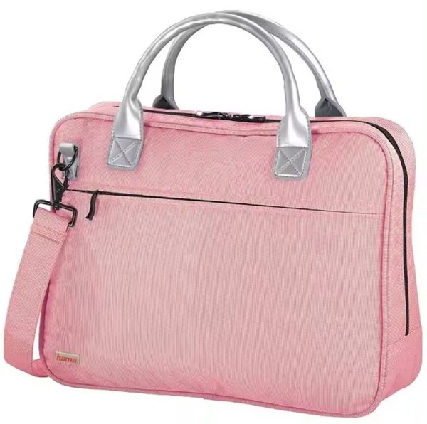 Hama Fashion Uni 15.6" Rosa - Maletín para Portátil. Varios Compartimentos.