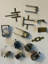 1960s Vintage Slot Car Parts / MOTORS / FRAMES / PARTS & PIECES / LOT/ 👀LQQK 👀