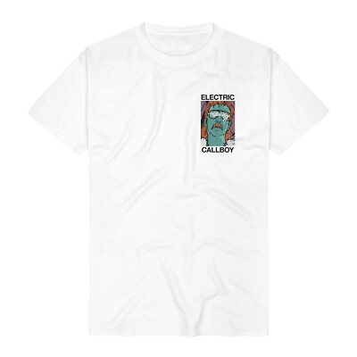 ELECTRIC CALLBOY - Elevator Operator Scratch T-Shirt Eskimo Callboy White