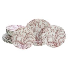 CreaTable Venecia 17383 Teller Set 18-teilig Geschirrset 6 Personen Steingut