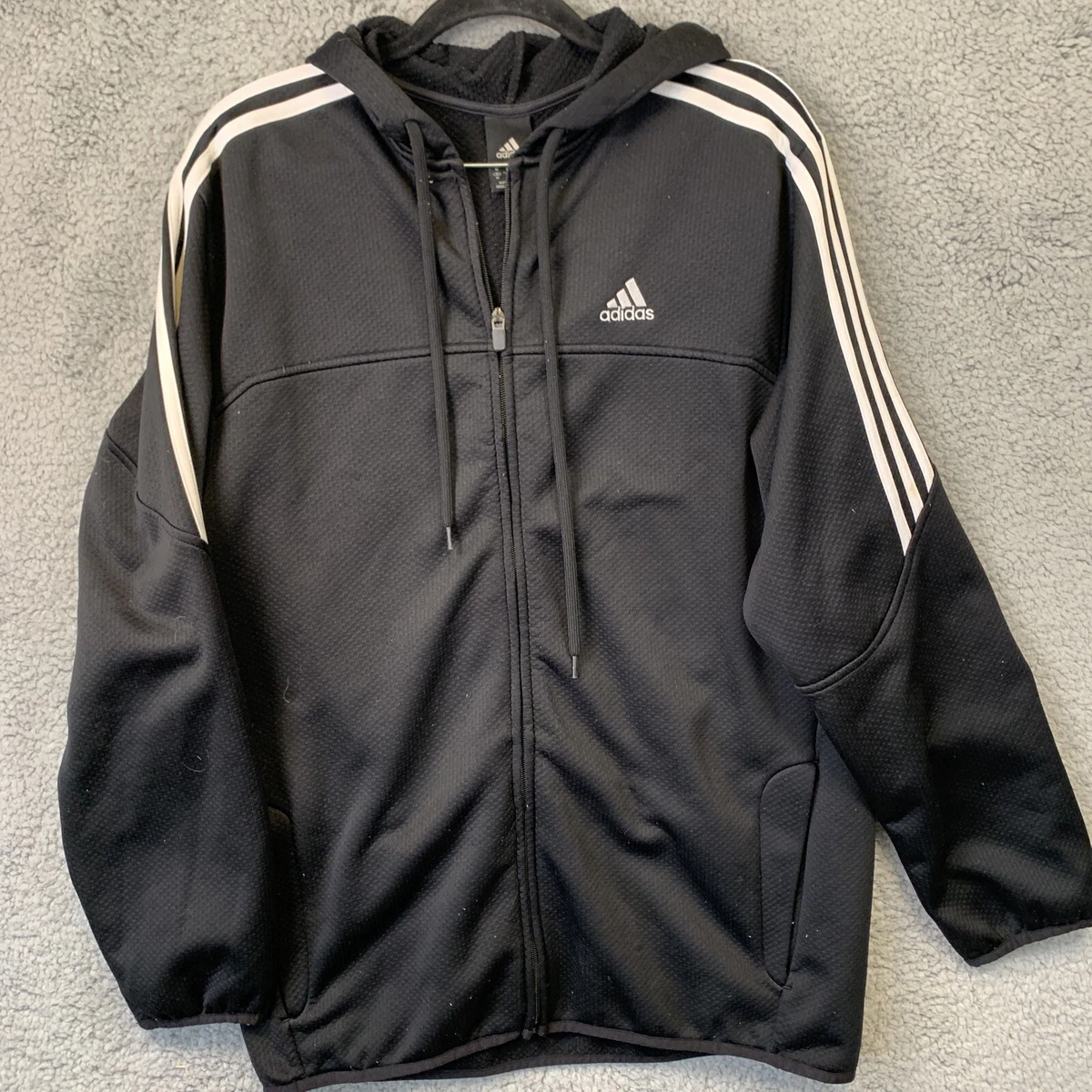 Adidas fleece lined hoodie sale