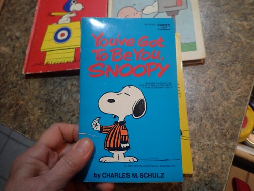 4 Vintage CHARLIE BROWN Snoopy PEANUTS Charles M. Schulz Lot books - Imagen 4 de 12