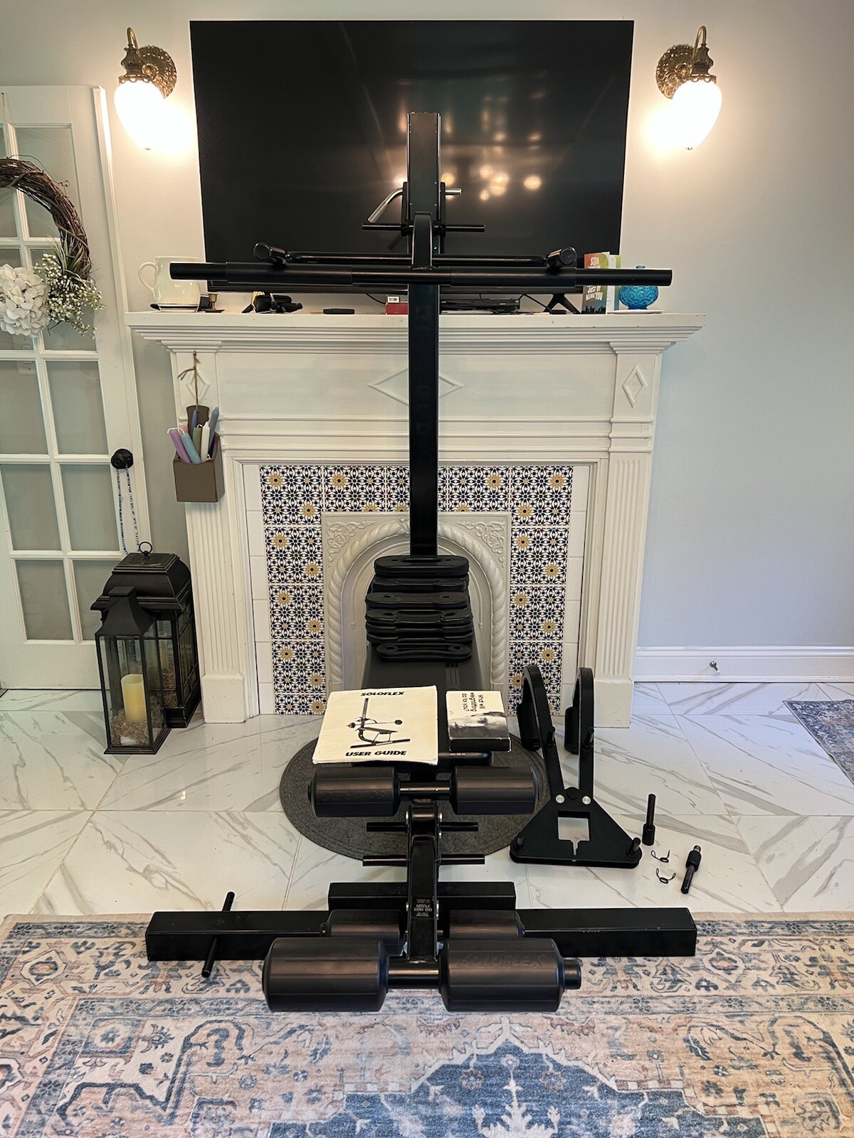 Soloflex Muscle Machine Home Gym w/Leg Extension Butterfly 410 Lb