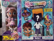 Hairdorables Hairdudeables WILLOW  / Exclusive BFF 2 Pack dolls NEW fx1