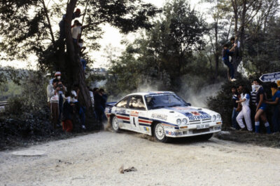 Ari Vatanen Terry Harryman Opel Manta 400 Rally Car Racing Old Photo 3
