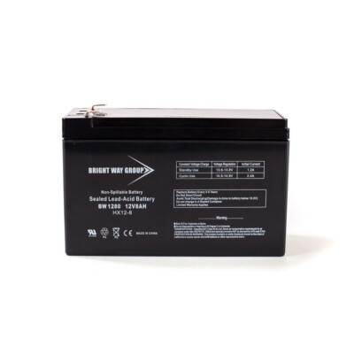 Bright Way Group 12V 8AH SLA Battery F1 Terminal