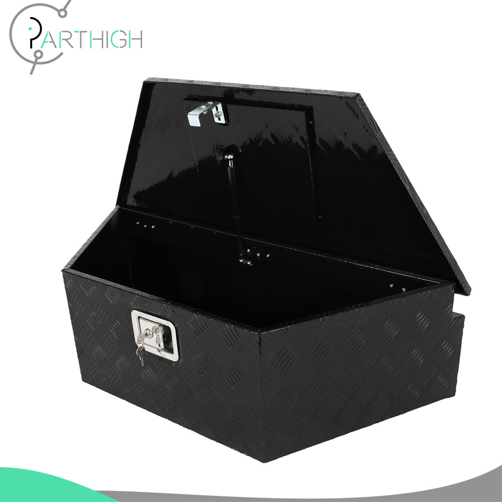 39"x16.5"x12"Aluminum Trailer Pickup Truck Tongue Tool Box Bed Underbody Storage