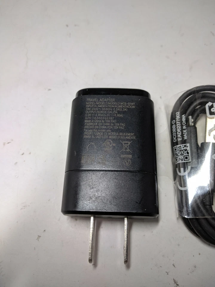 LG(5V/0.85A) Cargador y cable micro usb para LG ARISTO 2 ARISTO 2+ K20 K30 K8 K10 Foto 3 de 3