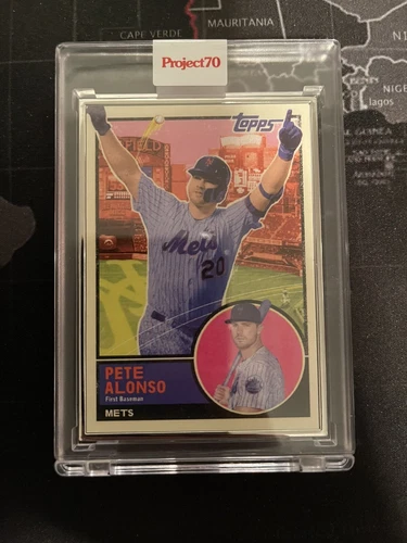 Topps Project 70 #105, 1983 Pete Alonso, New York Nico Artist Proof 45/51