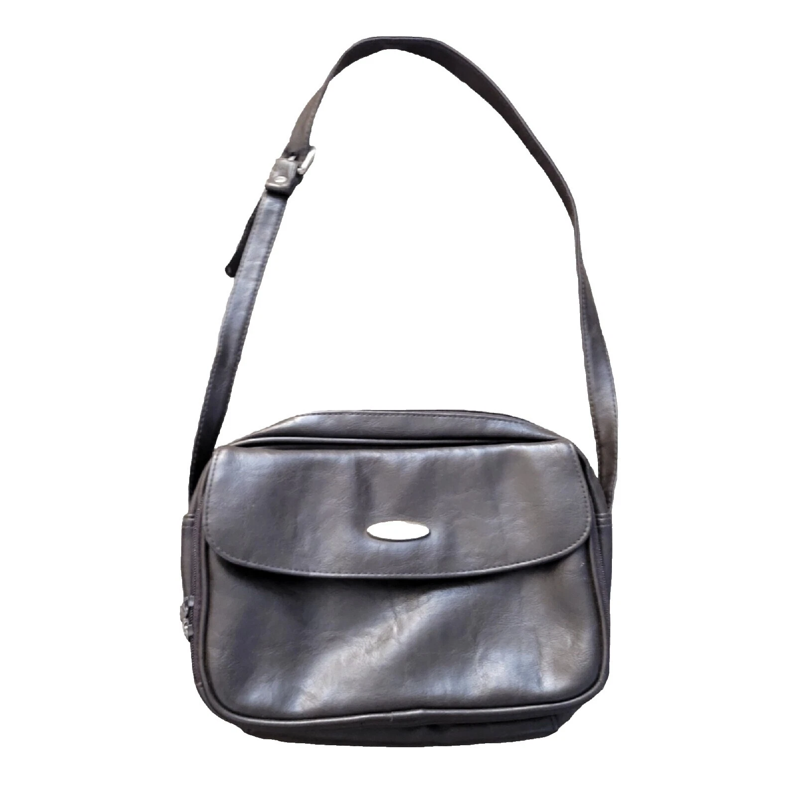 Bolso de hombro de cuero Bolsos vintage casual, Bolsos y estuches