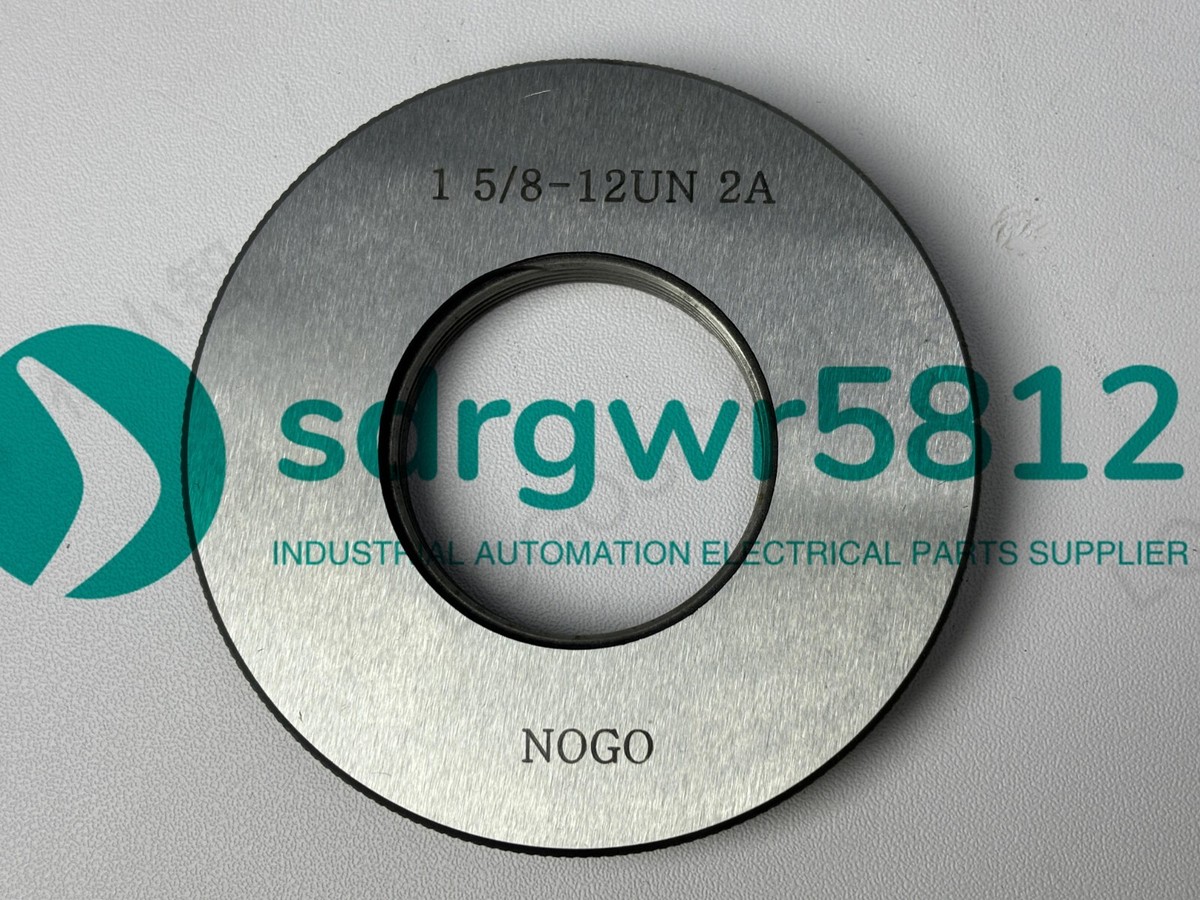 1 5/8-12 UN Thread Ring Gage 2A GO NOGO Calibrated #Q6613 ZX | eBay