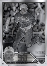 [DIGITAL] Topps Bunt - Manny Machado - Topps Chrome 23 S1 -  Black White Base