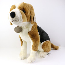 Yomiko Classics Beagle RUSS Stuffed Animal Realistic Large Dog 20" Plush