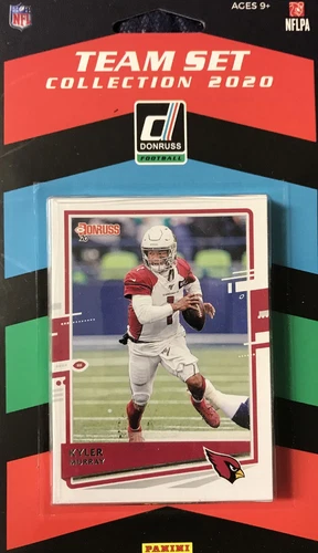 Arizona Cardinals 2020 Donruss Factory Team Set Kyler Murray 2nd Year Card Plus