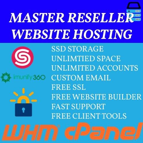 Yearly Master Reseller Hosting | Locations throughout Europe and the USA - Picture 1 of 2