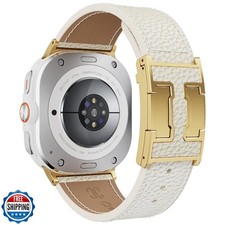 Magnetic Leather Band Compatible with Samsung Galaxy Watch Ultra