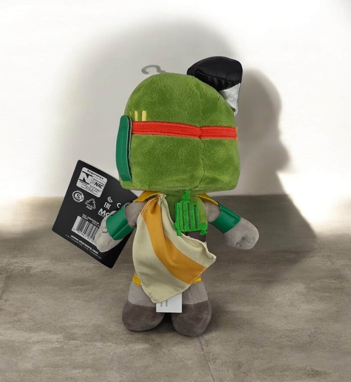 Star Wars Boba Fett 8" Plush Stuffed Toy Disney Store Collectible Soft Doll