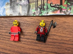 LEGO 8778 Castle Knights' Kingdom II Border Ambush Manual & Minifigures