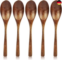 Aoosy HolzlöFfel, LöFfel HöLzerne SuppenlöFfel Set, 20Cm Japanischen Kor