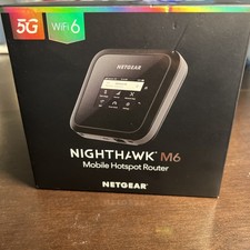 NETGEAR Nighthawk M6 5G Mobile Hotspot, Router Unlocked New  