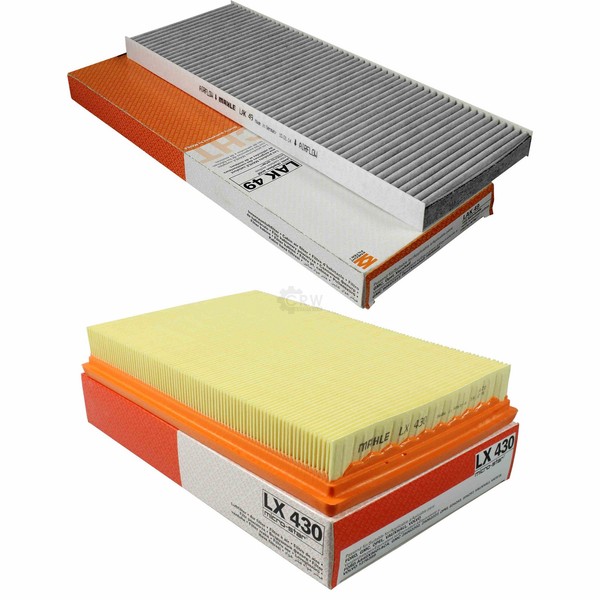 Mahle / Knecht Set Filterpaket Innenraumfilter LAK 49 Luftfilter LX 430-image