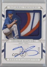 2022 Panini National Treasures Holo Silver 1/10 Thomas Szapucki Auto 0dp1