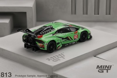 MINI GT 813 1/64 Lamborghini Huracan GT3 EVO2 #63 IMSA Daytona
