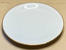 Set Of 4 Seltmann Weiden Bavaria White w/ Gold Trim Salad Plate