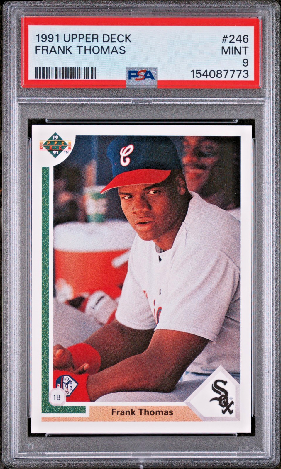 Upper Deck White Frank Thomas front