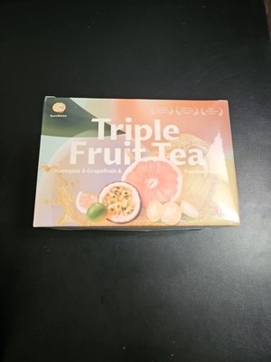 Sunn Sliclet Triple Fruit Tea Kumquat, Grapefruit,  Passion Fruit Made 6/19/2025