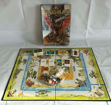 Talisman The Magical Quest Board Game 2nd Edition 1985 Games Workshop-No Manuals